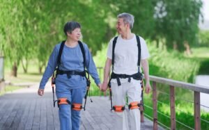 RoboCT Lightweight GoGo Exoskeleton lets People Walk and Do Things Better