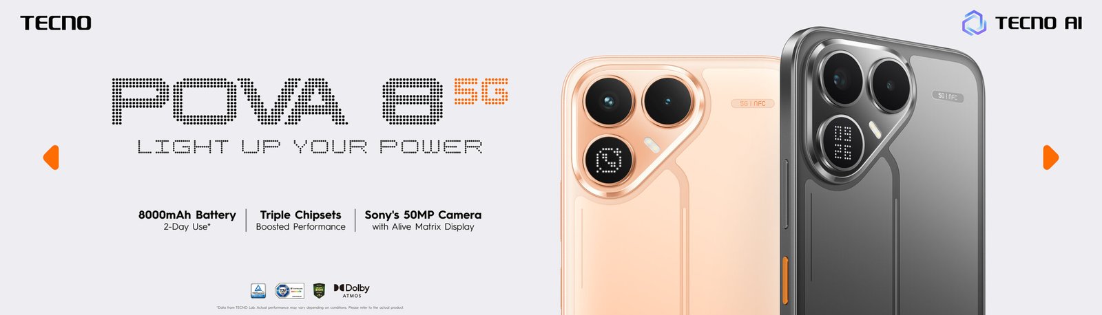 tecno pova 8 5G features