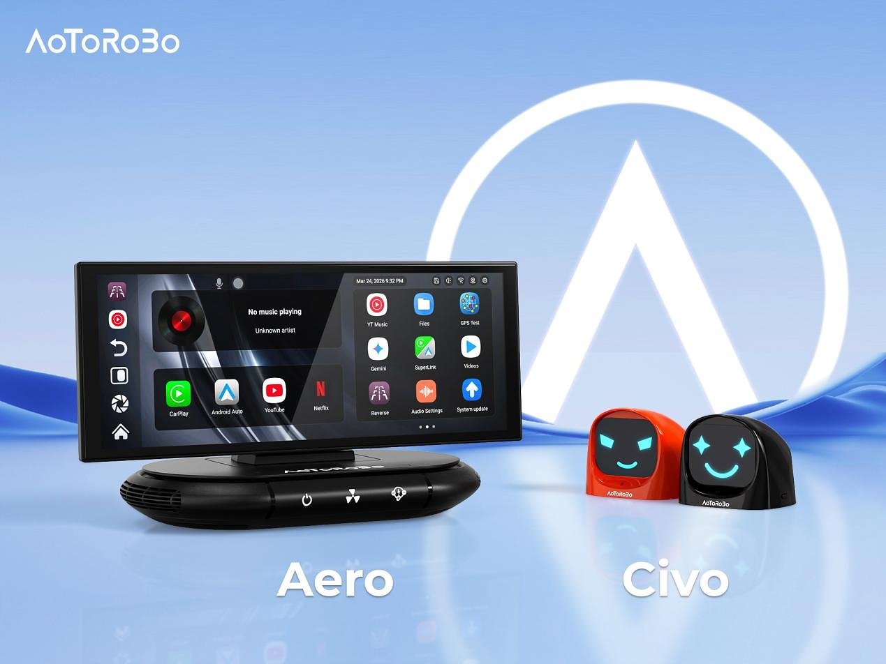 AoToRoBo Civo and Aero are smart car hardware that can modernize old cars
