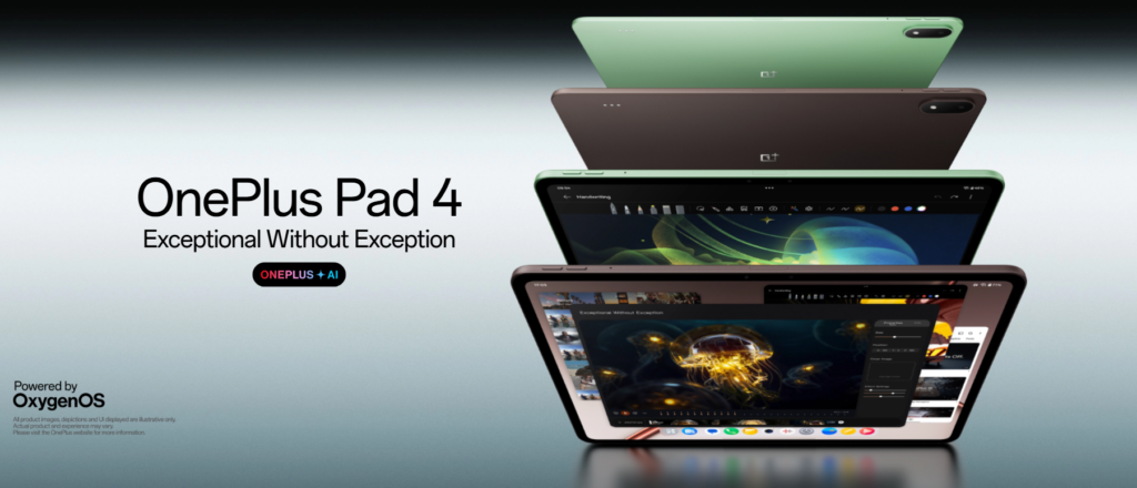 OnePlus smartphone and tablet
