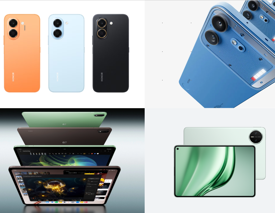 Need a smartphone and tablet? Then check out these latest releases from Honor, OnePlus, Nothing, and Huawei.