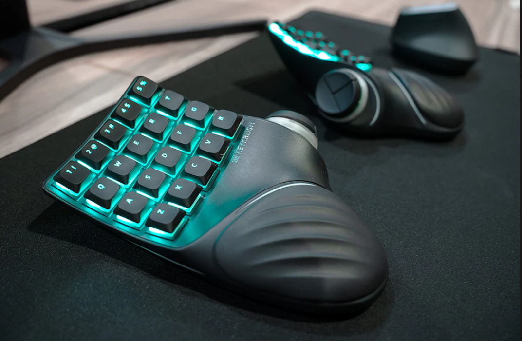 The Keykrush Orca is a new split ergonomic keyboard designed to make typing more comfortable.