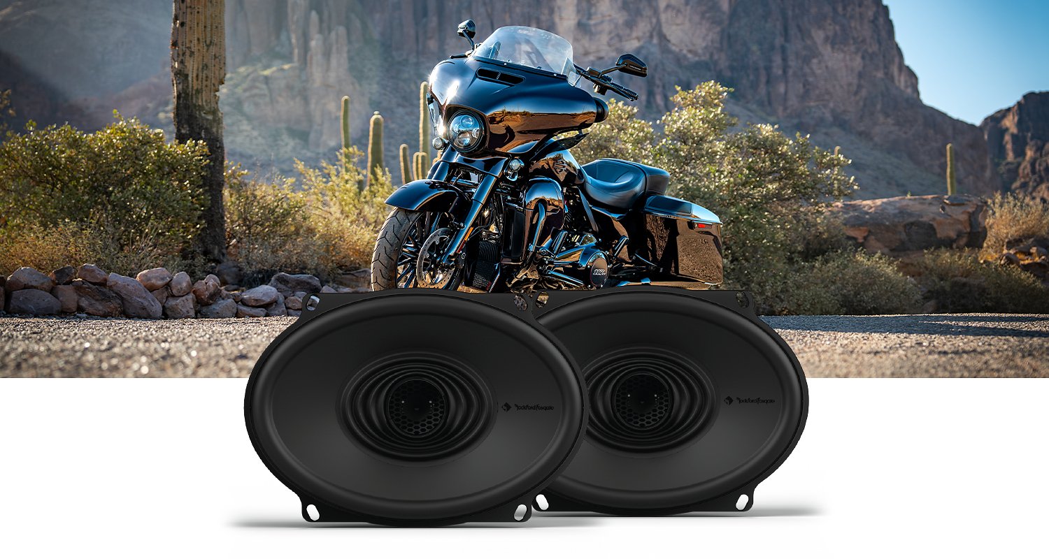 Rockford Fosgate TMS motorcycle speakers