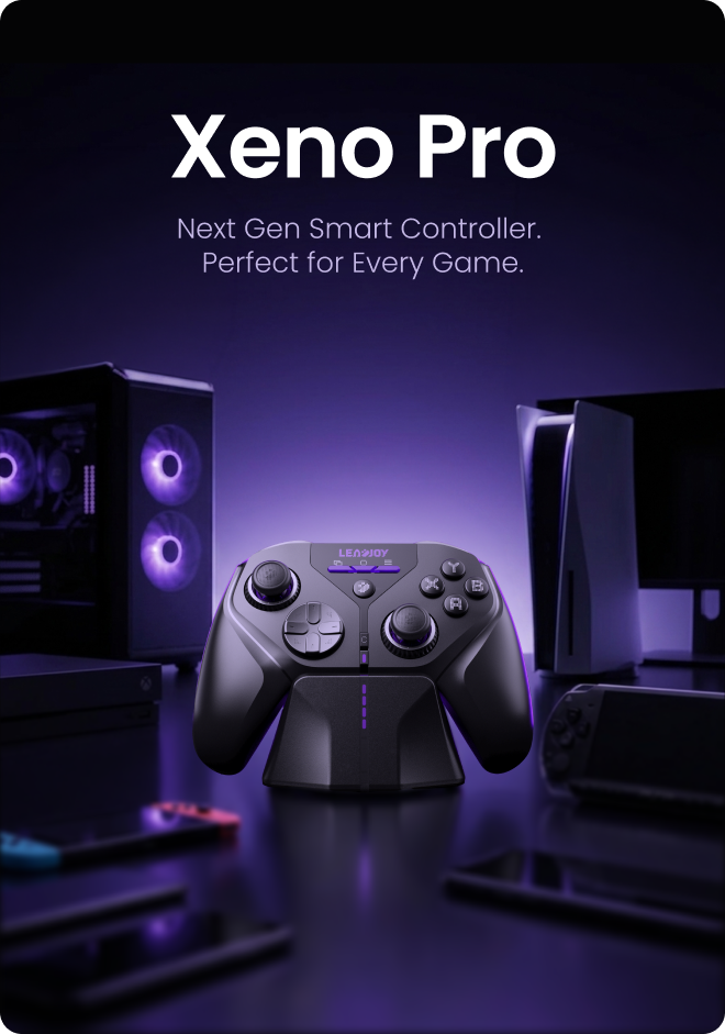 The Leadjoy Xeno Pro Gaming Controller is the gaming pad you want for gaming.