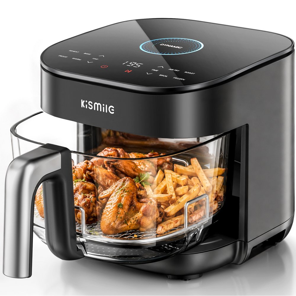 Kismile AeroLucen glass air fryer