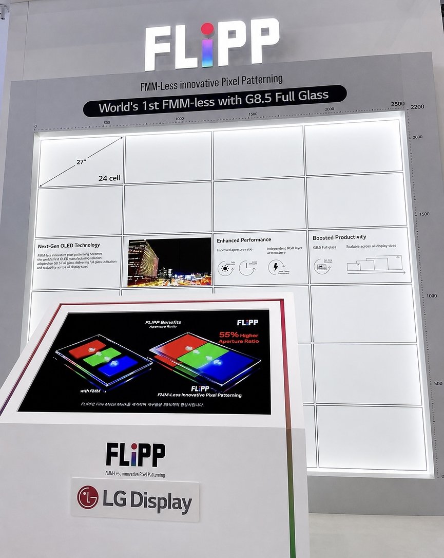 LG develops FLiPP tech for brighter OLEDs that last longer