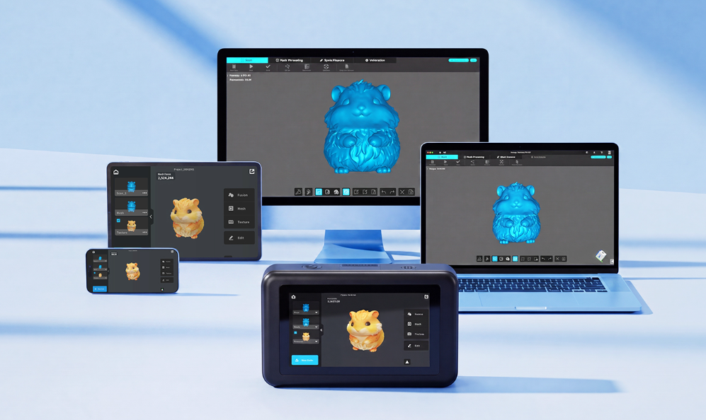 creality Pika Creality Pika is a portable AI 3D scanner in a digital camera- or smartphone-sized form factor.