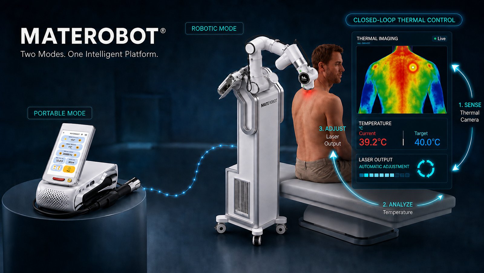 MATERBOT Laser Rehabilitation Robot