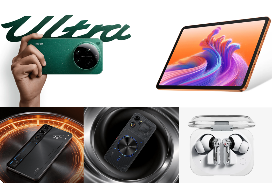 new tech releases 08052026 New tech devices released from Xiaomi, Tecno,Nubia and Nothing