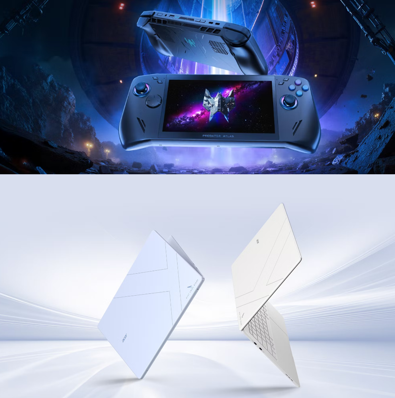 The new Acer Predator Atlas 7 and Acer Swift redefine PC computing
