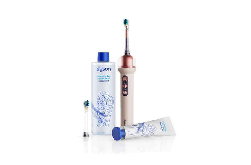 Dyson CameraJet works best with its Dyson toothbrush system