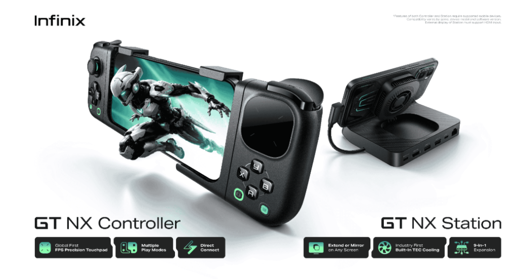 Infinix GT NX Series controller Infinix GY NX Series controller gaming hardware