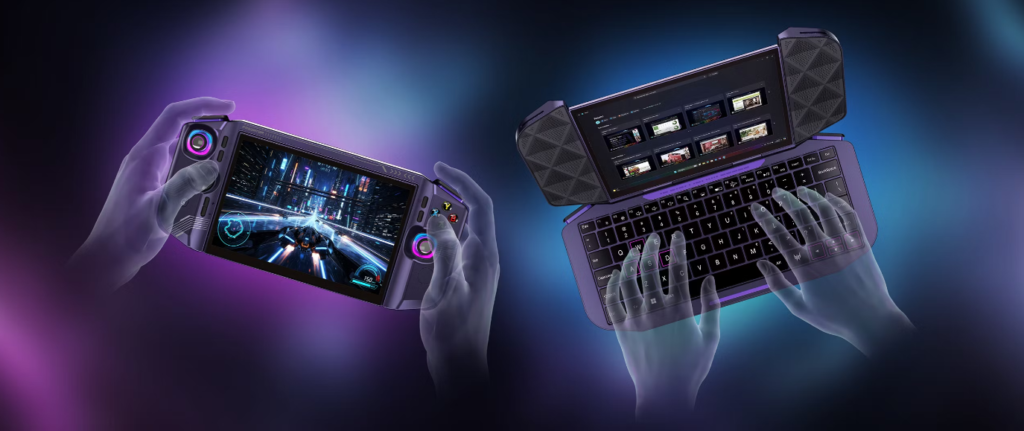 Acer Project DualPlay Mini is a gaming portable that has a flip screen and keyboard