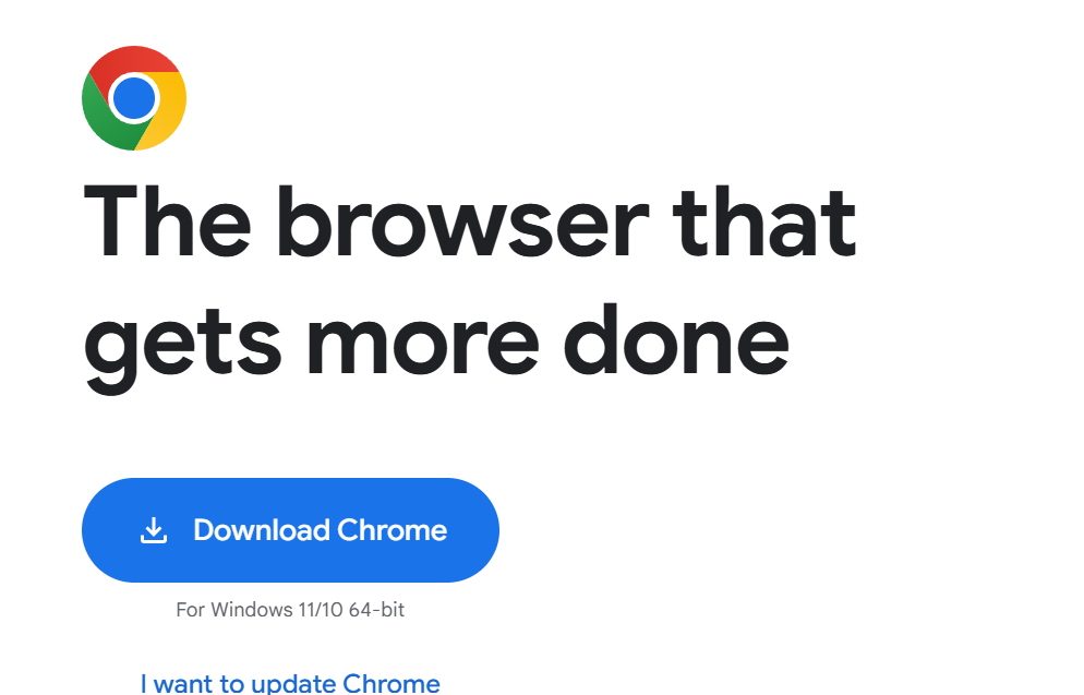 Chrome software and app updates