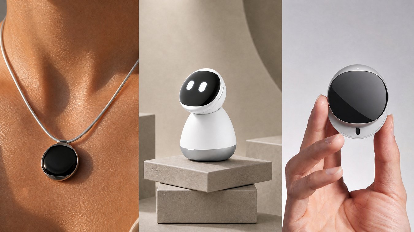 iKairos is a modular AI device you can wear or as a desktop companion