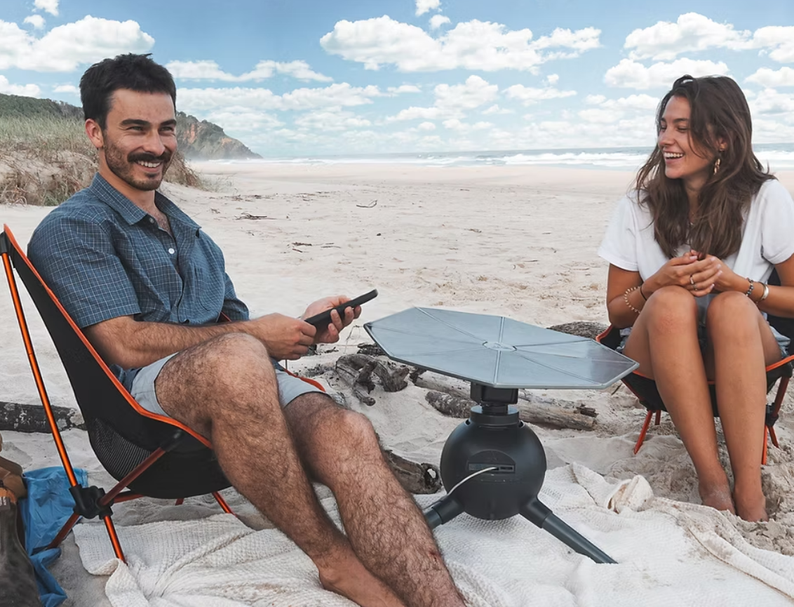 Iris T1 Solar power tracker for off-grid power generator