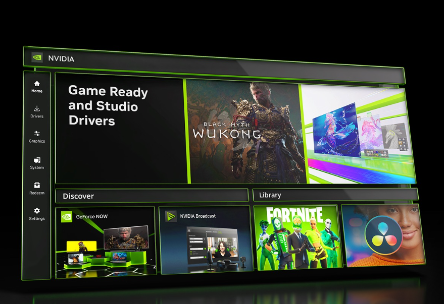 Nvidia software and app updates
