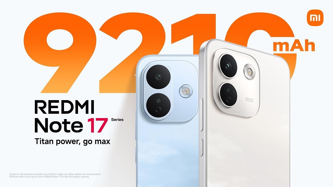 rRdmi note 17 series mobile phone can last six years