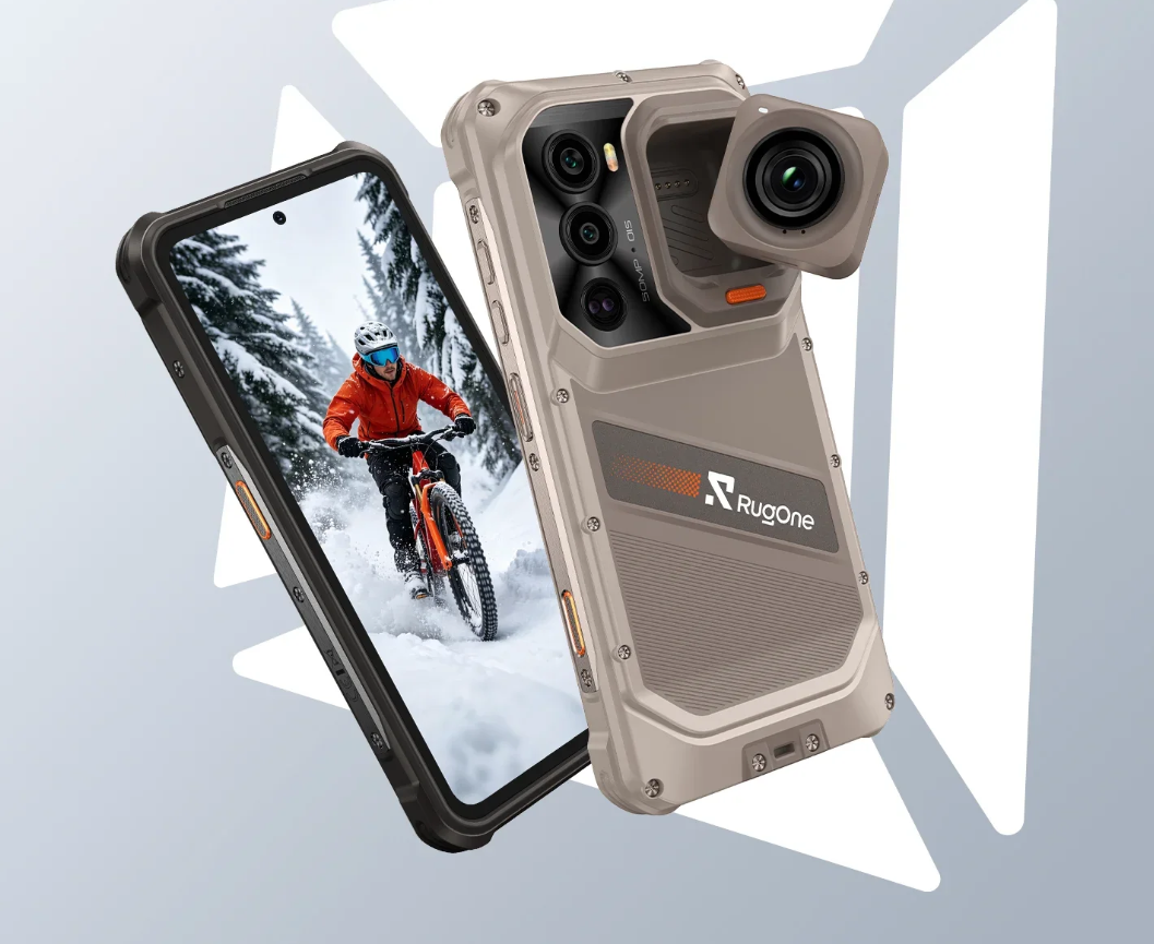 RugOne Xsnap 07 Pro is a rugged phone with a detachable action camera