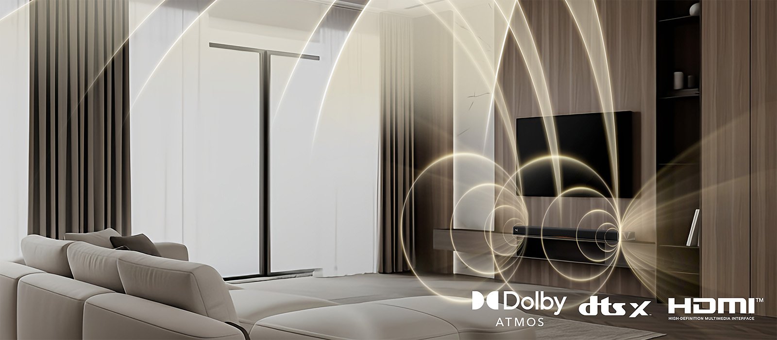 LG Sound Suite soundbar audio system