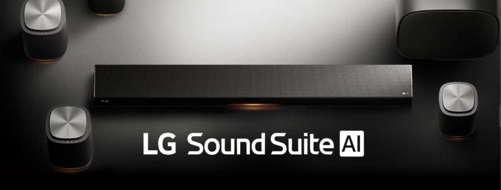 LG Sound Suite soundbar audio system