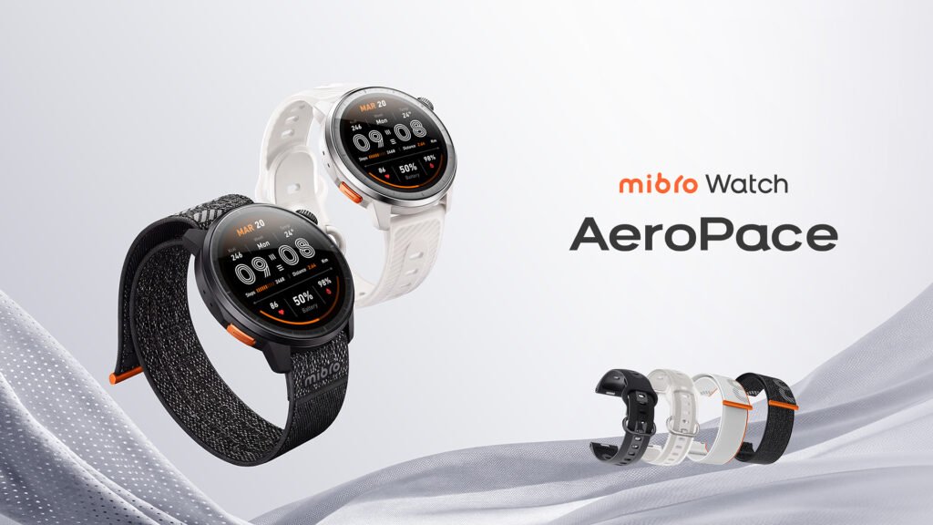 Mibro Aeropace smartwatch Mibro launches smartwach and app for first time runners