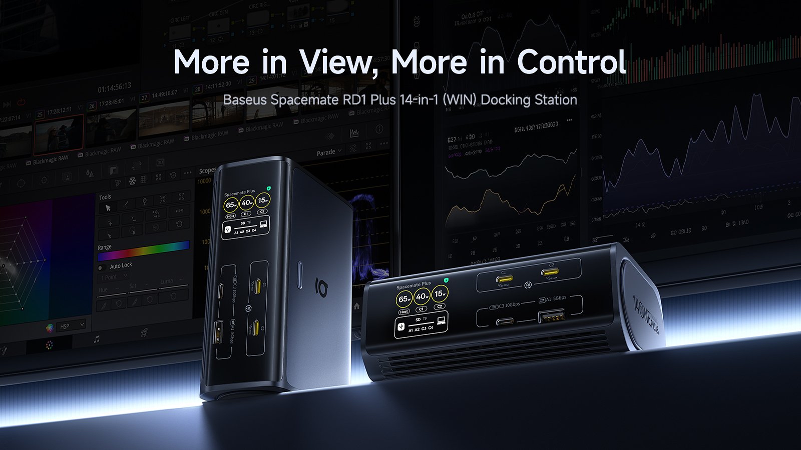 Baseus Spacemate RD1 Plus 14-in-1 (WIN) Docking Station