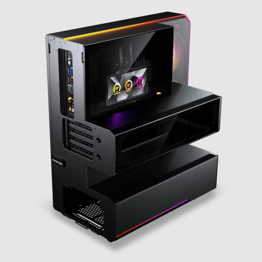 Phanteks EX5 Max PC Gaming Case ports
