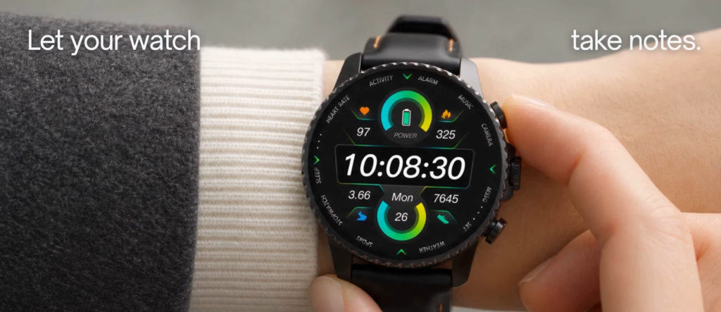 ticnote smartwatch Mobvoi TicNote AI Note-taking smart watch